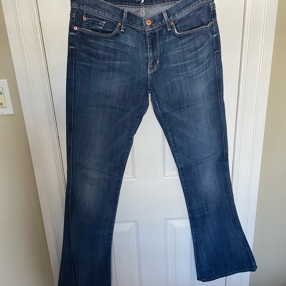 7 for mankind, long bootcut jeans